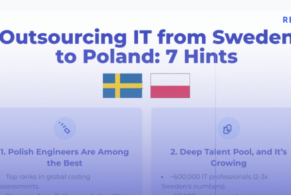 outsourcing it from sweden to poland: 7 hints