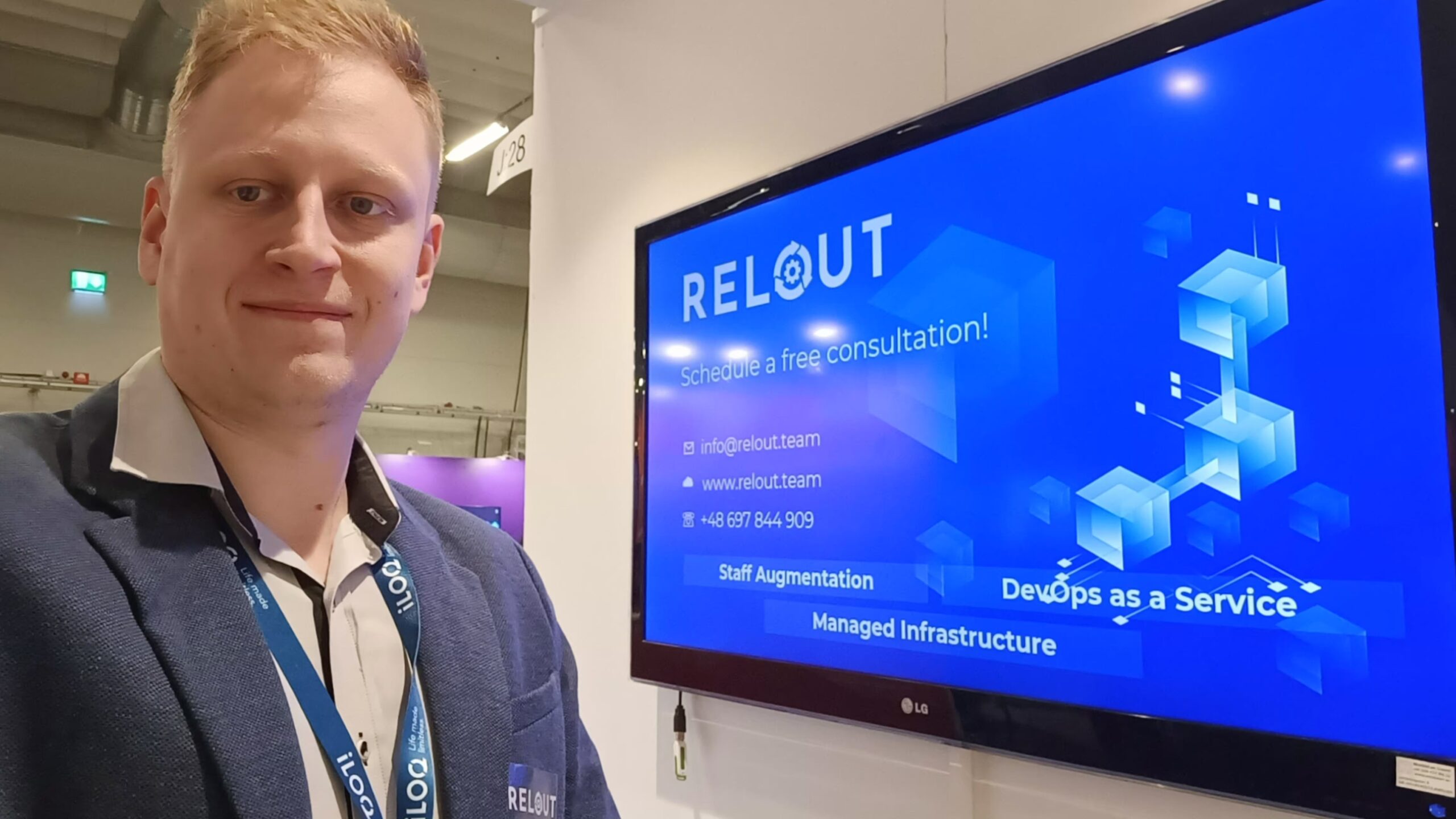 Gerard and Relout at Stockholm Tech Show