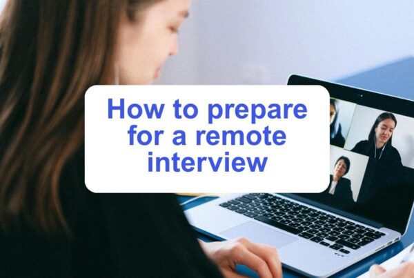 How to prepare for a remote interview